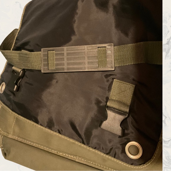 Military Messenger Bag w/ Adjustable Strap - Picture 8 of 12